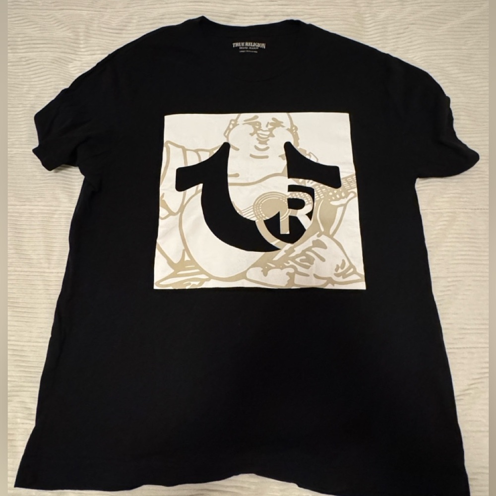 🔥True Religion Men's Short Sleeve Buddha Trademark Tee🔥